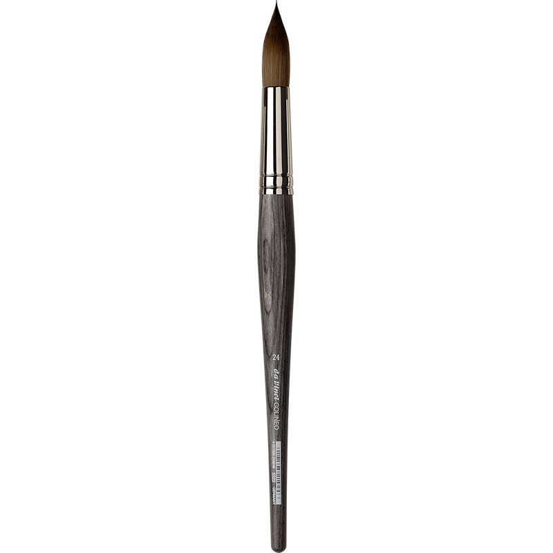 Nr 24 Colineo Puntpenseel voor Aquarelverf met korte steel Serie 5522