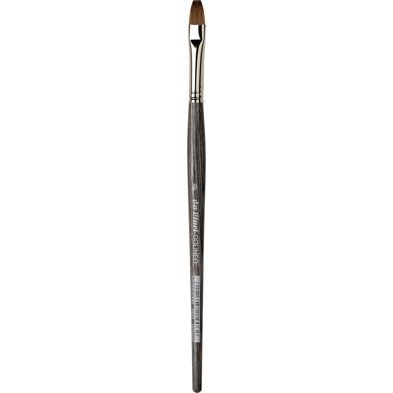 Nr 8 Colineo Platpenseel voor Aquarelverf met korte steel Serie 5822