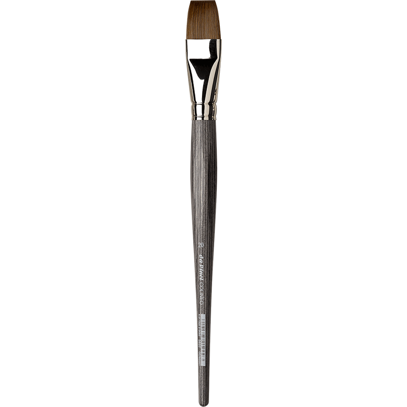 Nr 20 Colineo Platpenseel voor Aquarelverf met korte steel Serie 5822