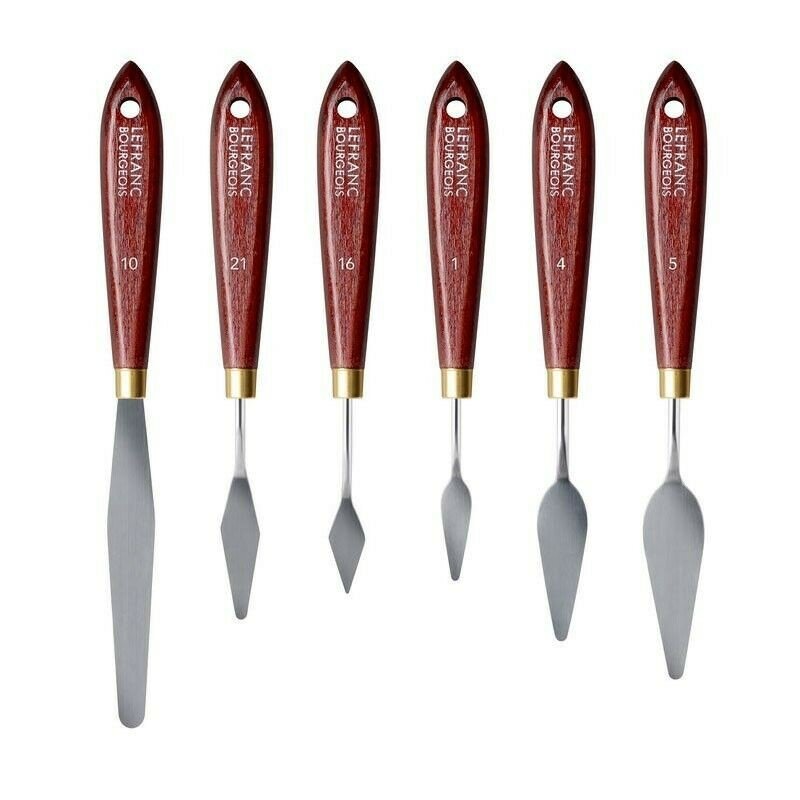 6 Paletmessen set Lefranc Bourgeois