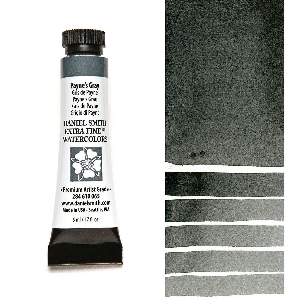 Payne's Gray (S1) Aquarelverf Daniel Smith (Extra fine Watercolour) 5 ML Kleur 065
