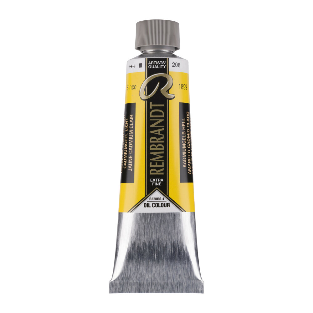 Cadmiumgeel Licht Rembrandt Olieverf Royal Talens 150 ML (serie 4) Kleur 208