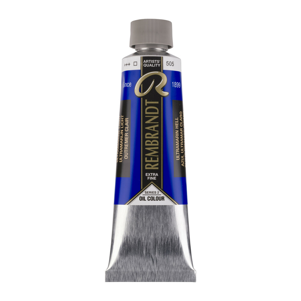 Ultramarijn Licht Rembrandt Olieverf Royal Talens 150 ML (serie 2) Kleur 505