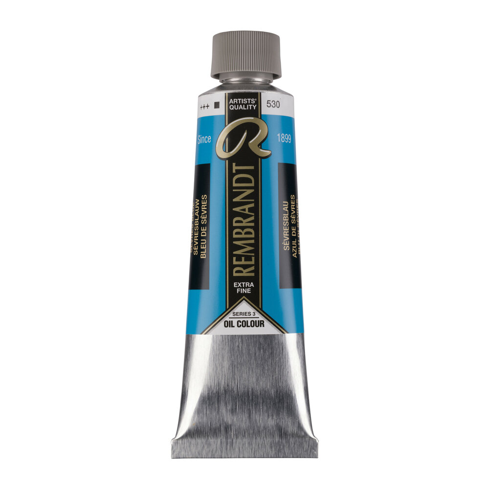 S&egrave;vresblauw Rembrandt Olieverf Royal Talens 150 ML (serie 3) Kleur 530