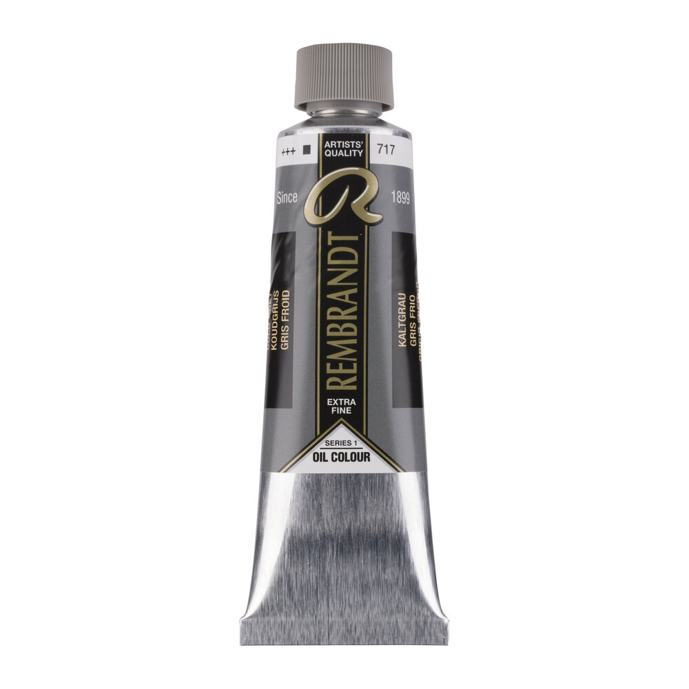 Koudgrijs Rembrandt Olieverf Royal Talens 150 ML (serie 1) Kleur 717