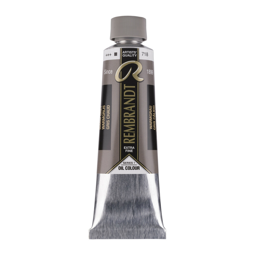 Warmgrijs Rembrandt Olieverf Royal Talens 150 ML (serie 1) Kleur 718