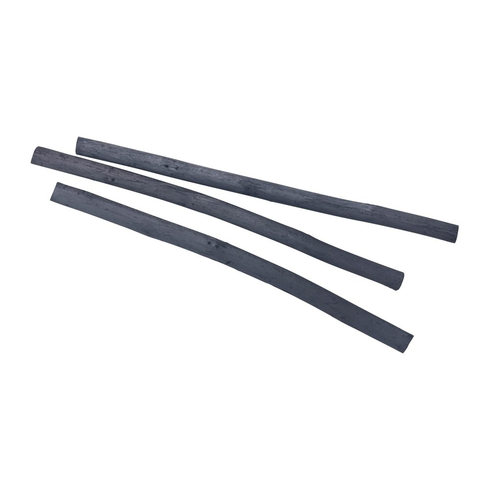 3 Medium Houtskool staafjes Talens 3 staafjes 7-8 mm