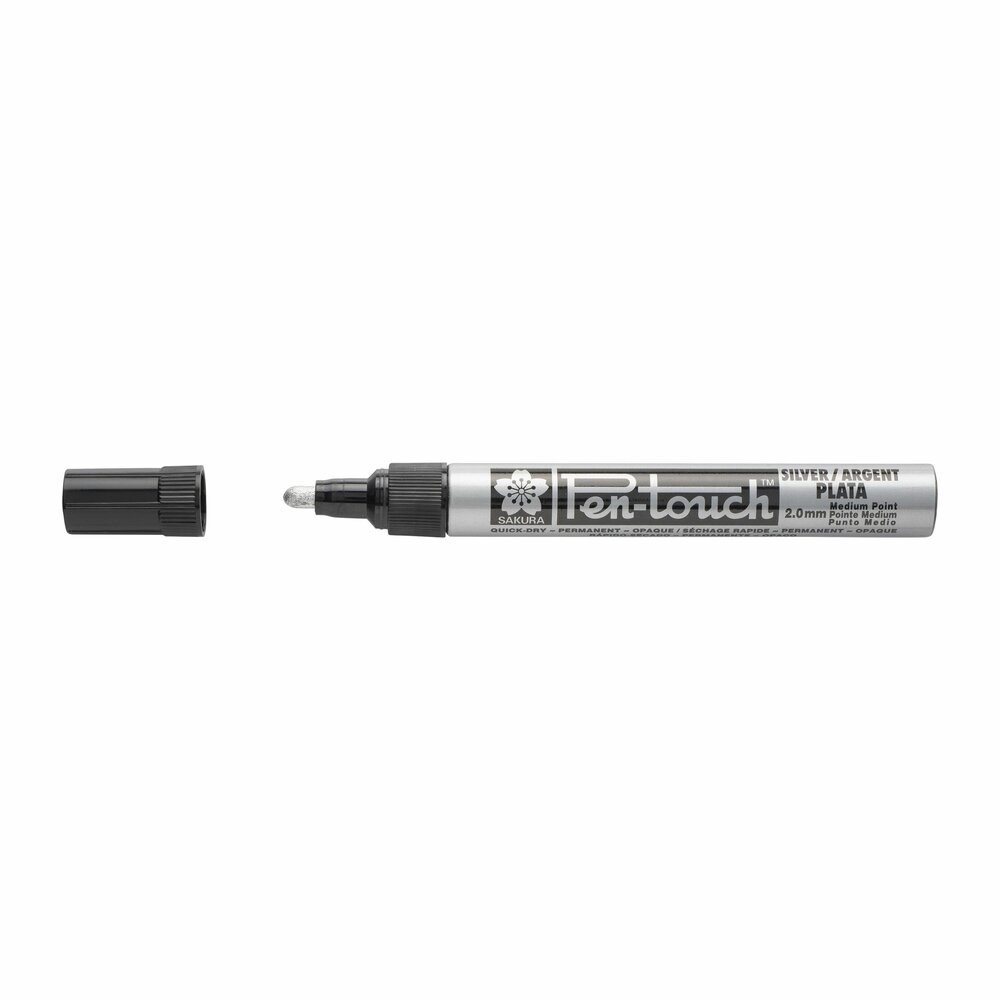 Zilver Sakura Pen-Touch Medium (2 mm)