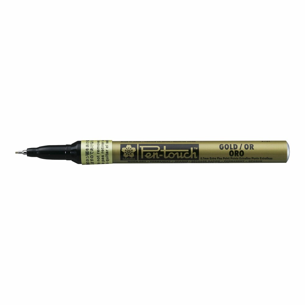 Goud Sakura Pen-Touch Extra Fine (0,7 mm)