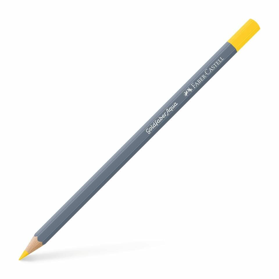 Cadmiumgeel Fel Aquarelpotlood Creative Studio van Goldfaber Kleur 105