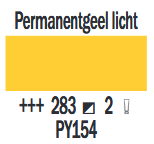 Permanentgeel Licht Cobra Artist watermengbare olieverf 40 ML (S 2) Kleur 283