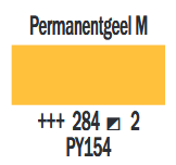Permanentgeel Middel Cobra Artist watermengbare olieverf 40 ML (S 2) Kleur 284