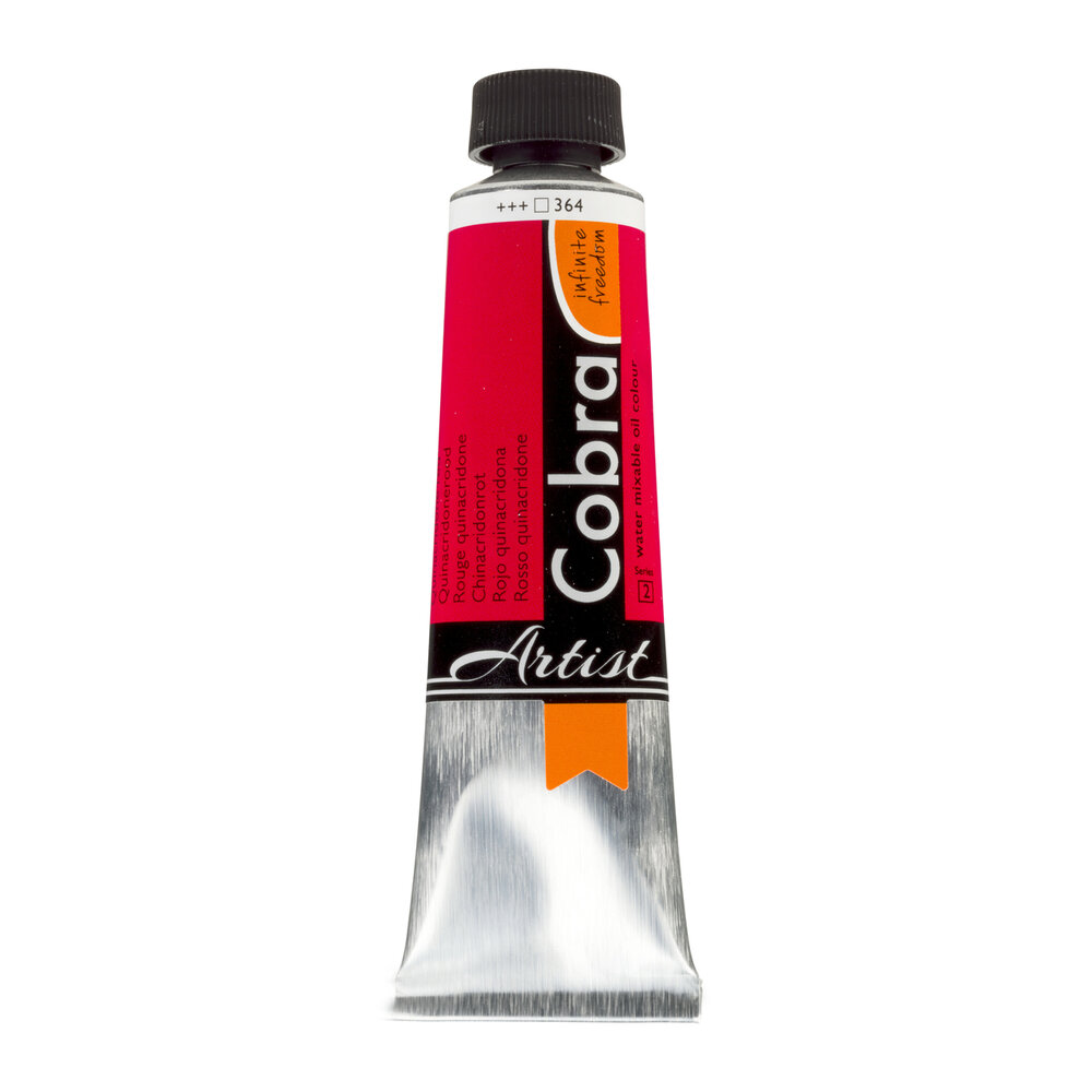 Quinacridonerood Cobra Artist watermengbare olieverf 40 ML (S 3) Kleur 364