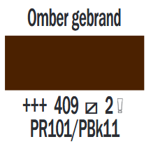 Omber Gebrand Cobra Artist watermengbare olieverf 40 ML (S 2) Kleur 409