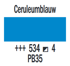 Ceruleumblauw Cobra Artist watermengbare olieverf 40 ML (S 4) Kleur 534