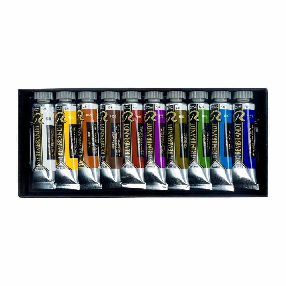 10 x 15 ML Landschapselectie  Rembrandt Olieverf Royal Talens  Set 311