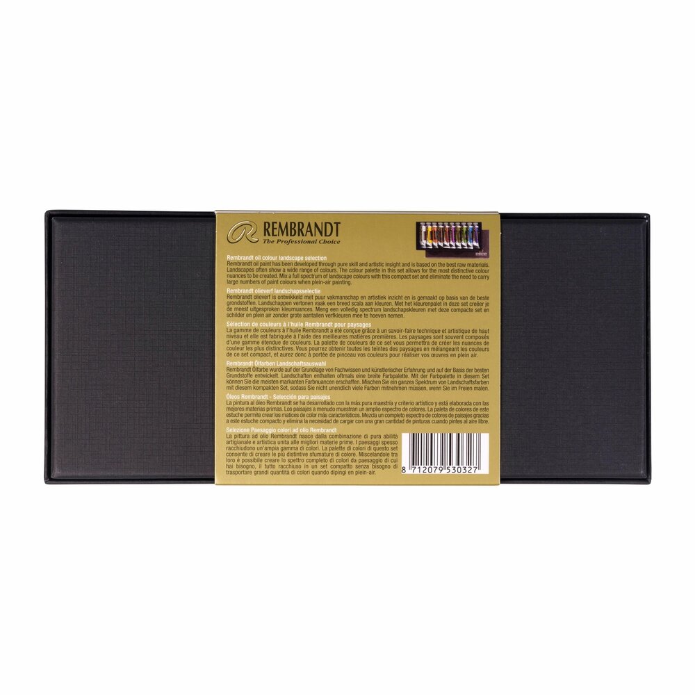 10 x 15 ML Landschapselectie  Rembrandt Olieverf Royal Talens  Set 311