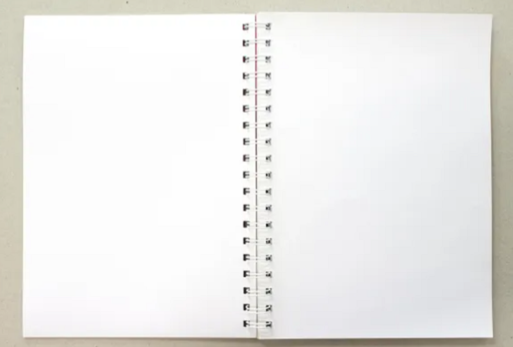 A5+ Plakboek Kangaro 120 grams 40 vel, voorkant roze