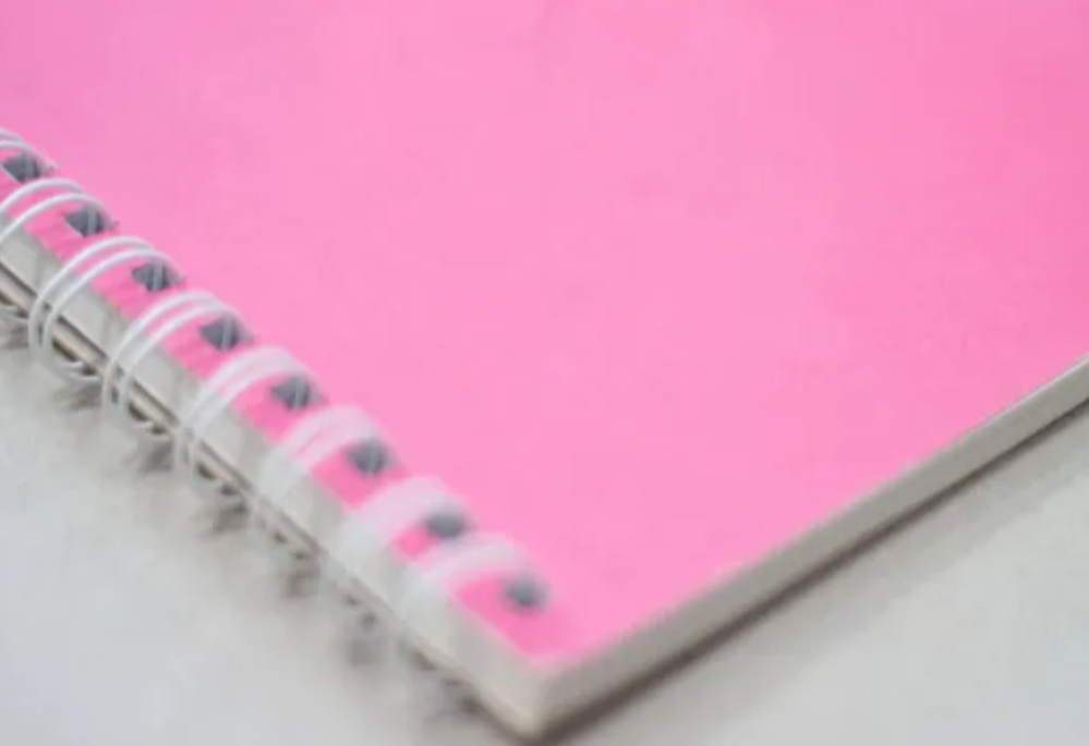A5+ Plakboek Kangaro 120 grams 40 vel, voorkant roze
