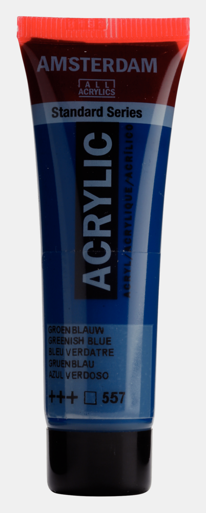 Groenblauw Amsterdam Standard Series  Acrylverf 20 ML Kleur 557
