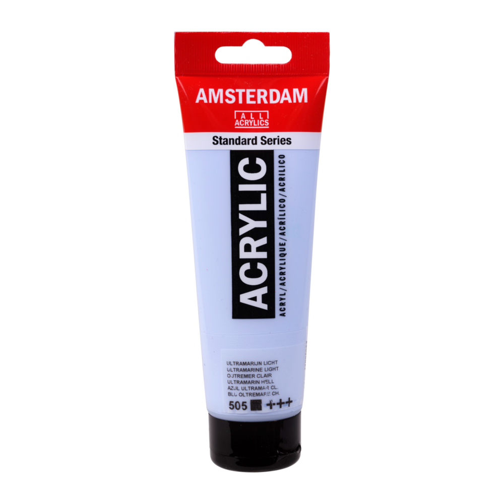 Ultramarijn Licht Amsterdam Standard Series  Acrylverf 120 ML Kleur 505