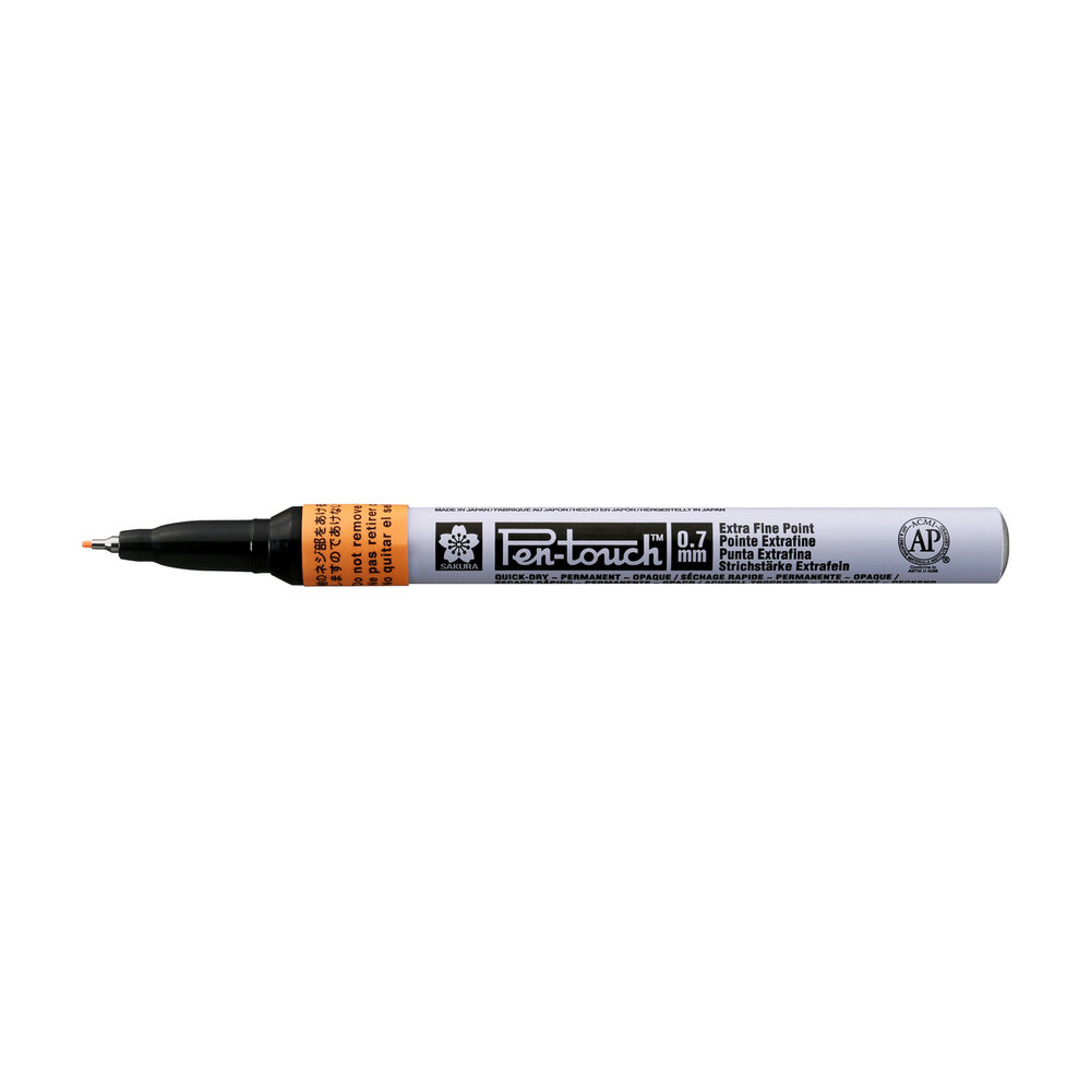 Fluorescerend Oranje Sakura Pen-Touch Extra Fijn EF / 0,7 mm Kleur 305