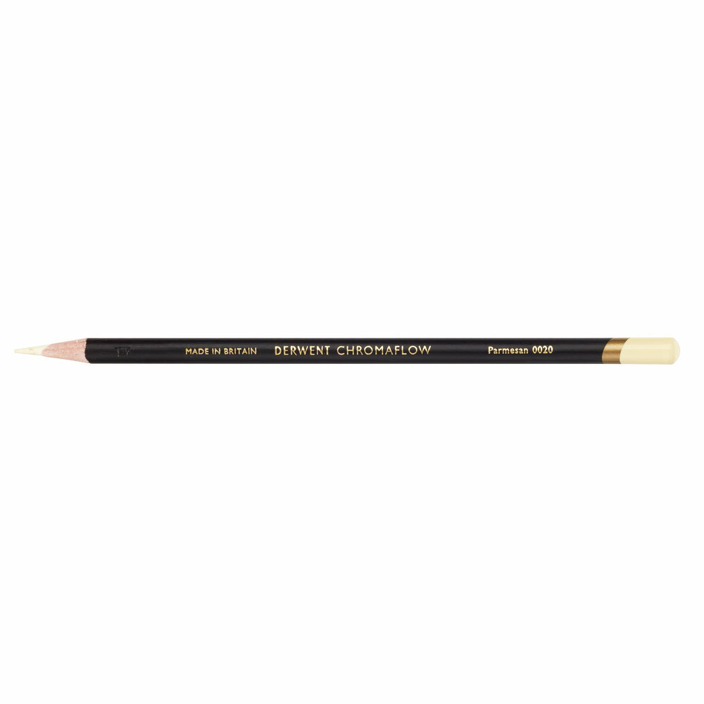Parmesan Chromaflow potlood / pencil van Derwent Kleur 002