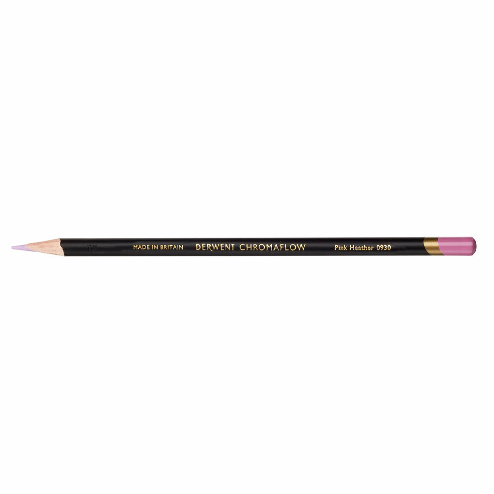 Pink Heather Chromaflow potlood / pencil van Derwent Kleur 093