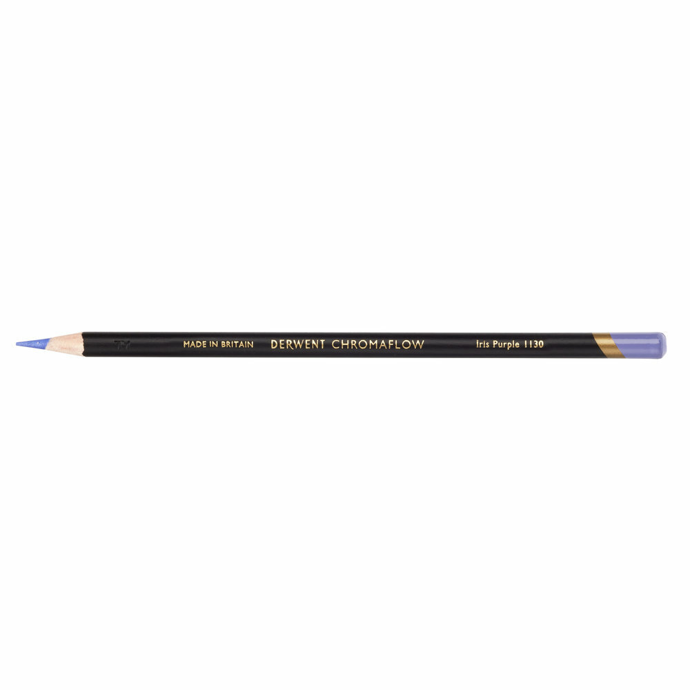 Iris Purple Chromaflow potlood / pencil van Derwent Kleur 113