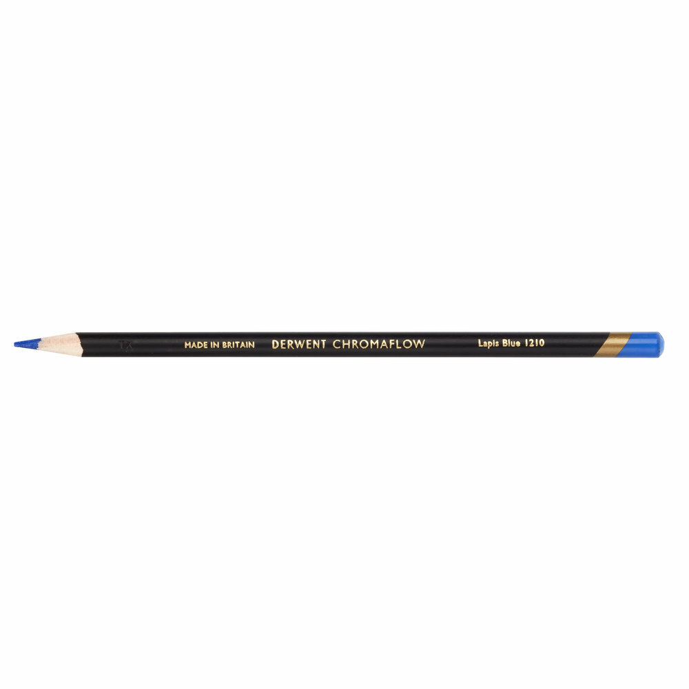 Lapis Blue Chromaflow potlood / pencil van Derwent Kleur 121