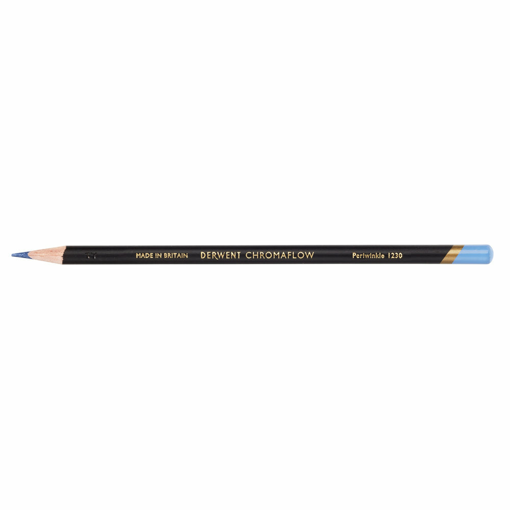 Periwinkle Chromaflow potlood / pencil van Derwent Kleur 123