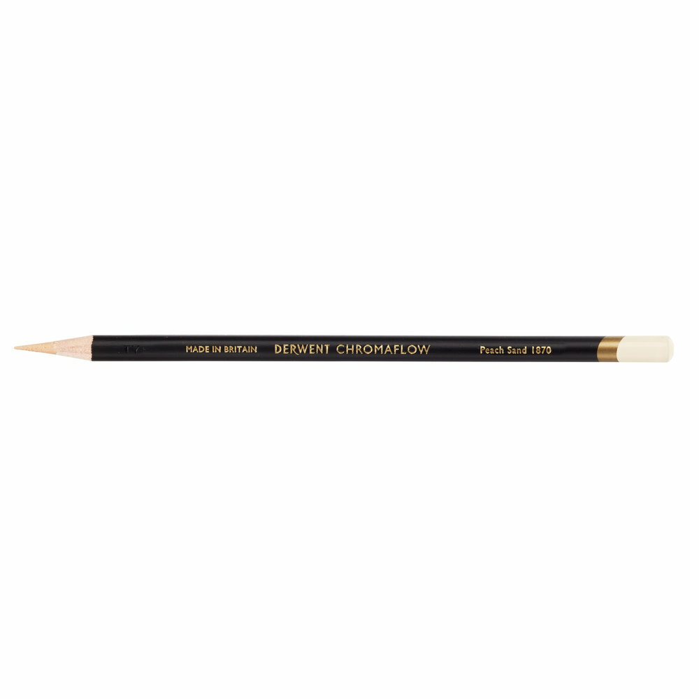Peach Sand Chromaflow potlood / pencil van Derwent Kleur 187