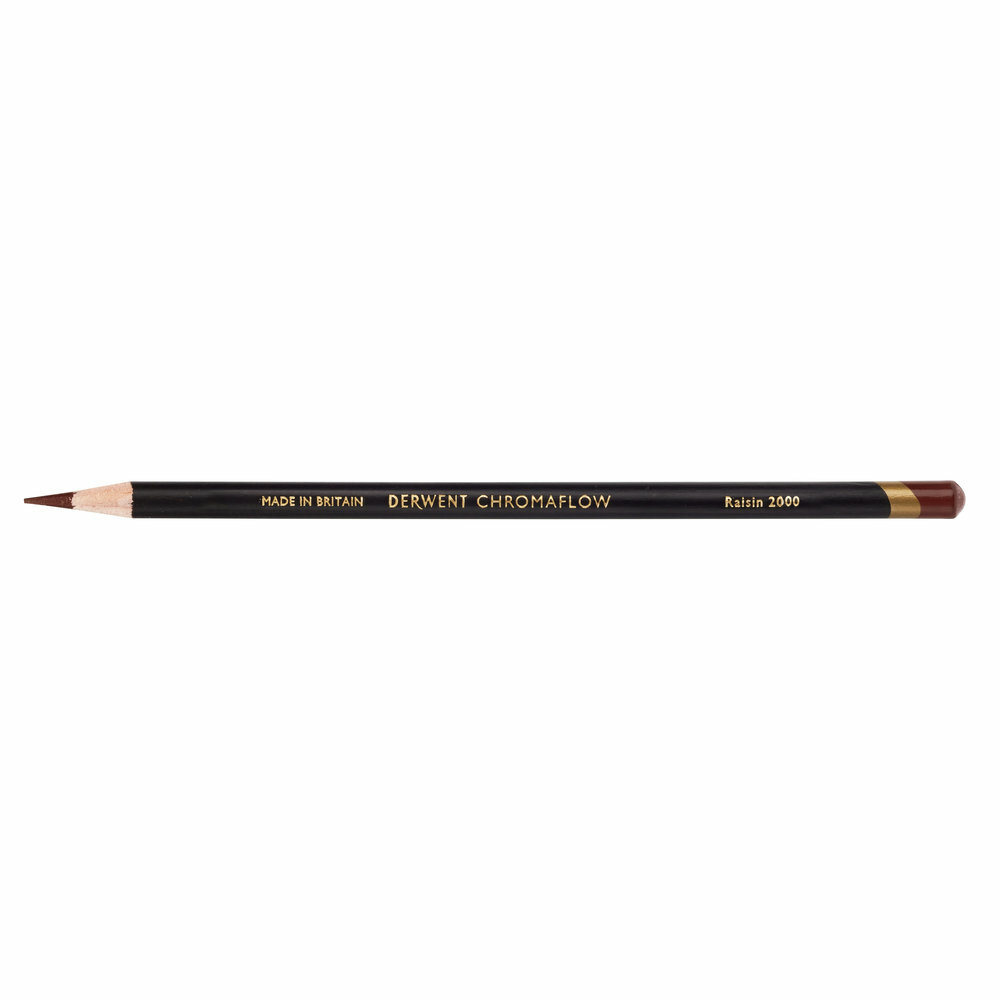 Raisin Chromaflow potlood / pencil van Derwent Kleur 200