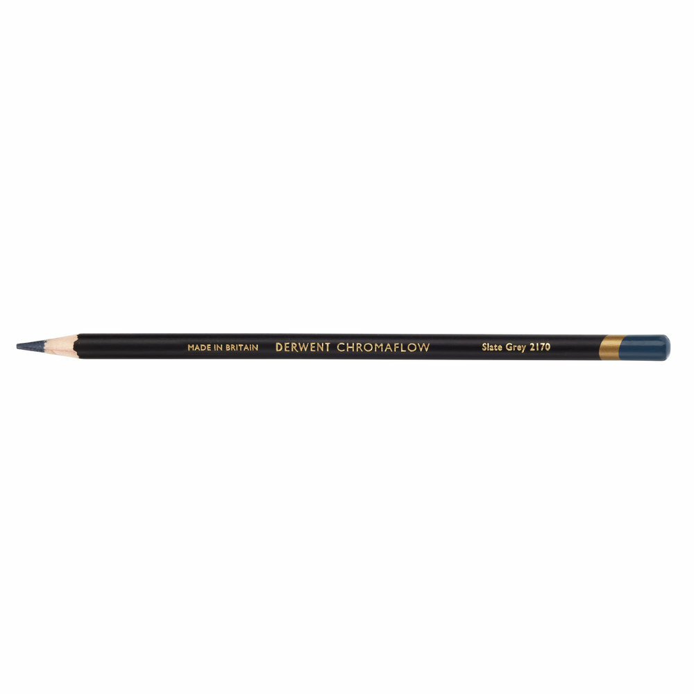 Slate Grey Chromaflow potlood / pencil van Derwent Kleur 217