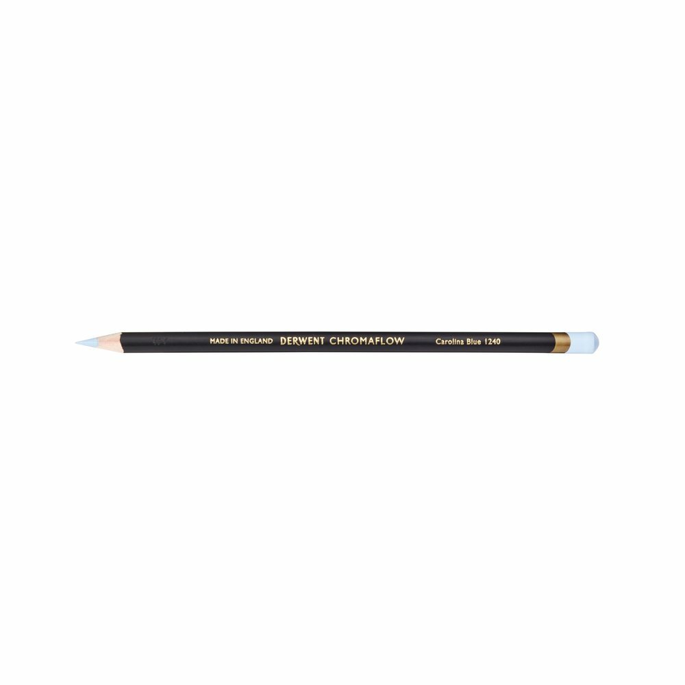 Carolina Blue Chromaflow potlood / pencil van Derwent Kleur 1240
