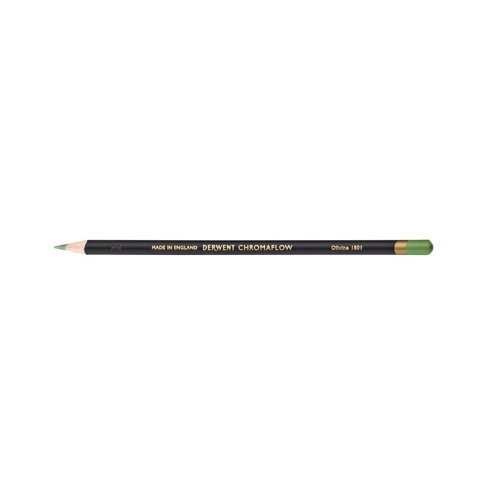 Olivine Chromaflow potlood / pencil van Derwent Kleur 1801