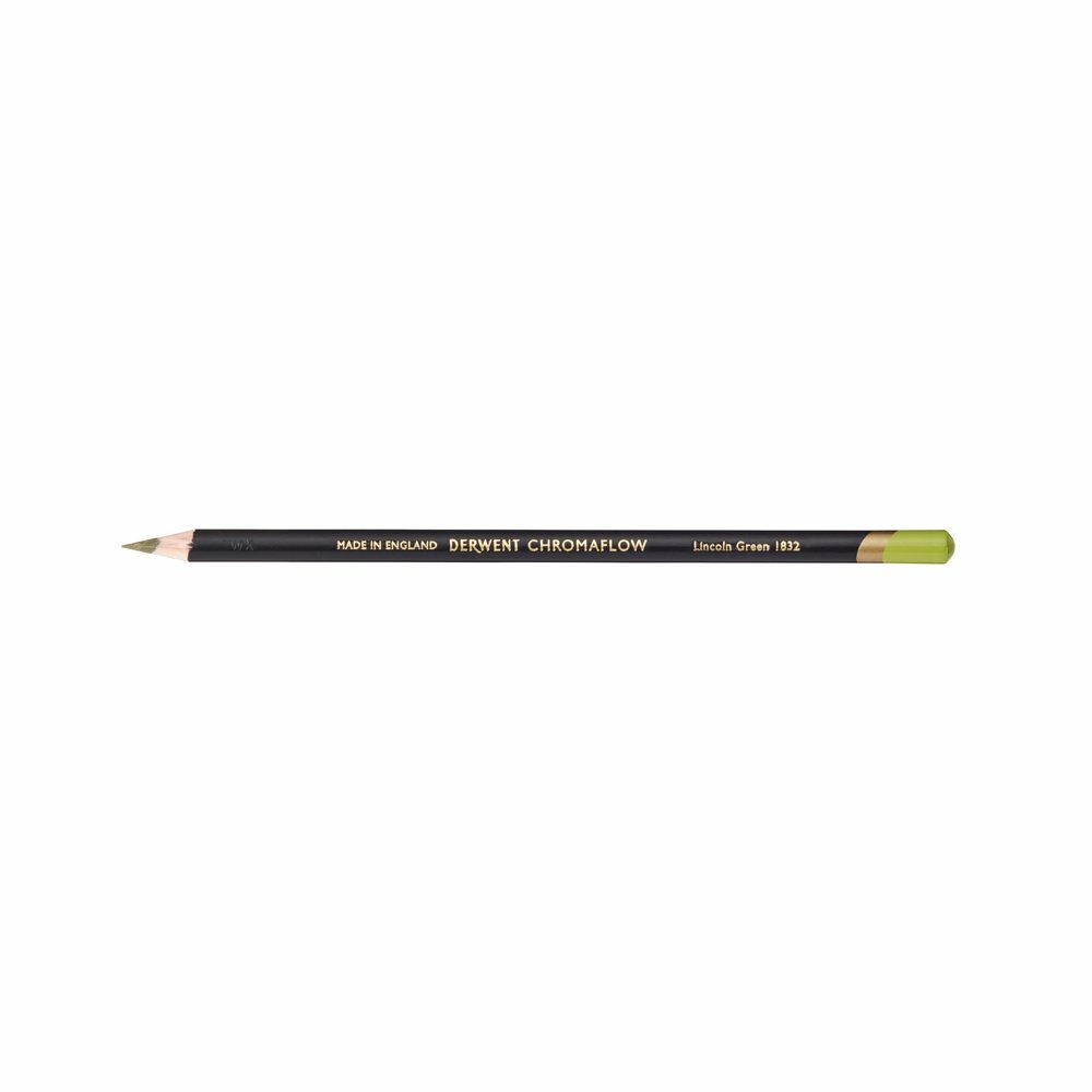 Lincoln Green Chromaflow potlood / pencil van Derwent Kleur 1832