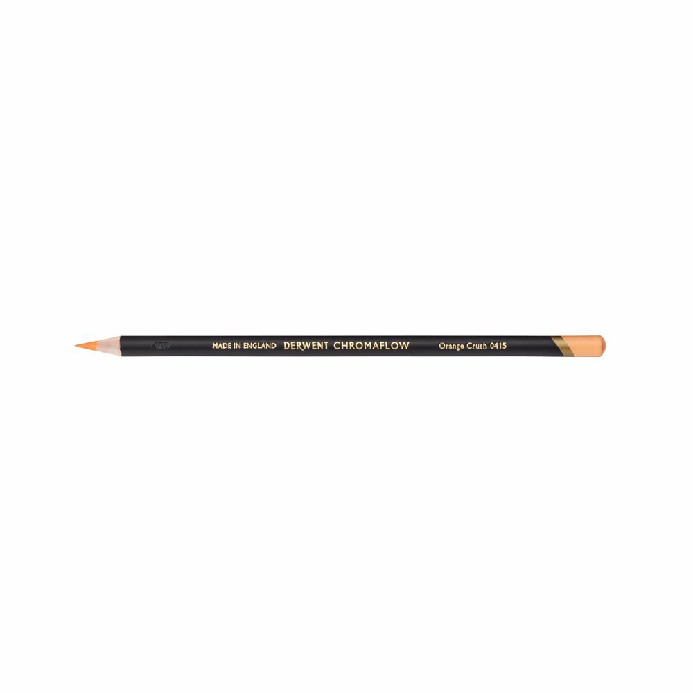 Orange Crush Chromaflow potlood / pencil van Derwent Kleur 0415