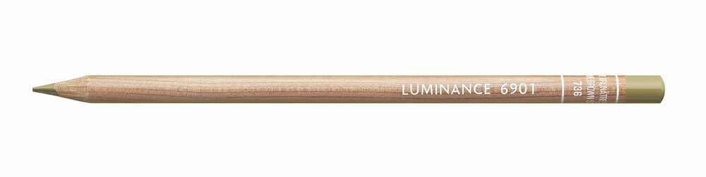 Olijfbruin 50% / Brown Olive 50% Caran d Ache Luminance 6901 Kleur 736