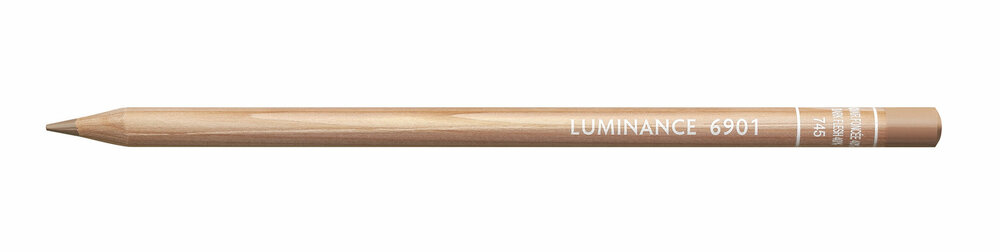 Vleeskleurig Donker 40% / Dark Flesh 40% Caran d Ache Luminance 6901 Kleur 745