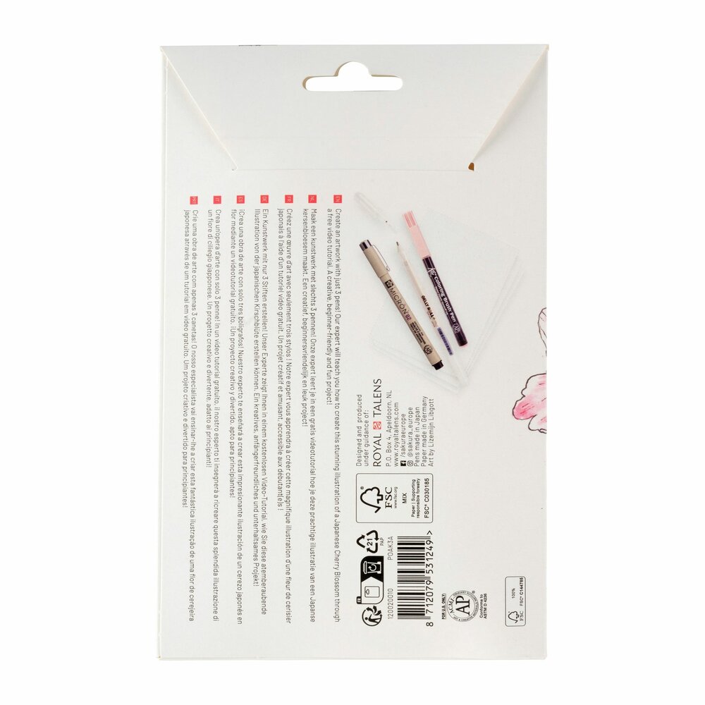 Cadeau set Sakura Creative Kit Kersenbloesem