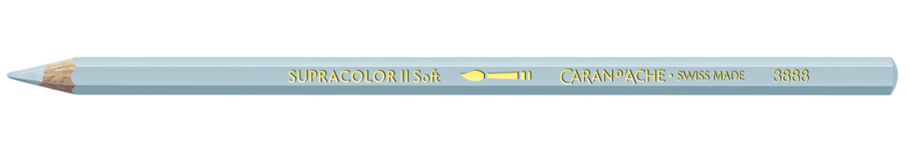 Staalgrijs / Steel Grey Caran d'Ache Supracolor Aquarelpotlood / pencil Kleur 004