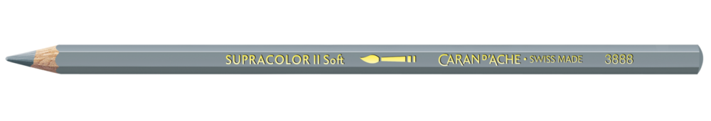 Grijs / Grey Caran d'Ache Supracolor Aquarelpotlood / pencil Kleur 005