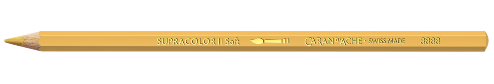 Goudoker / Golden Ochre Caran d'Ache Supracolor Aquarelpotlood / pencil Kleur 033