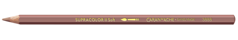 Orange Bruin / Orange Brown Caran d'Ache Supracolor Aquarelpotlood / pencil Kleur 043