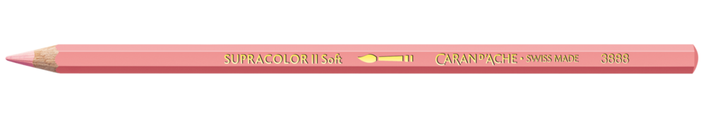 Rozezalm / Salmon Pink Caran d'Ache Supracolor Aquarelpotlood / pencil Kleur 071