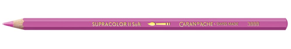 Purprelicht / Light Purple Caran d'Ache Supracolor Aquarelpotlood / pencil Kleur 091
