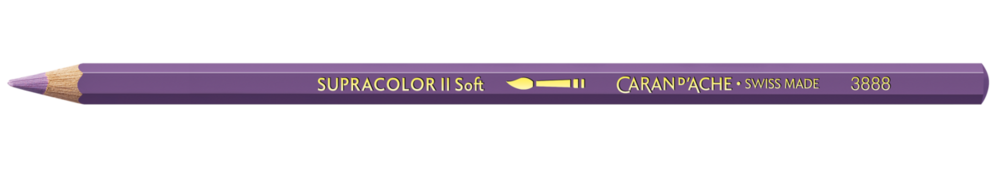 Mauve / Mauve Caran d'Ache Supracolor Aquarelpotlood / pencil Kleur 111
