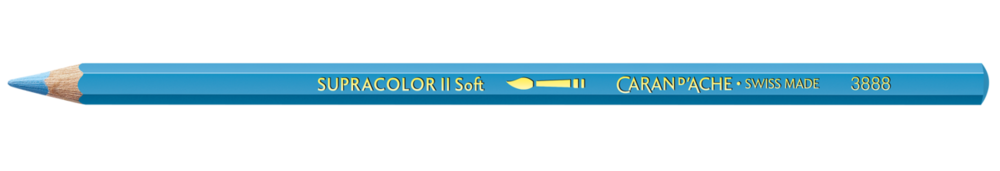 Pastelblauw / Pastel Blue Caran d'Ache Supracolor Aquarelpotlood / pencil Kleur 151