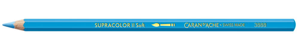 Lichtblauw / Light Blue Caran d'Ache Supracolor Aquarelpotlood / pencil Kleur 161